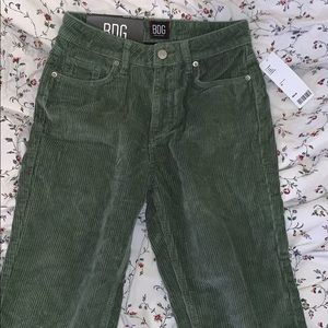 High waisted Mom Corduroy jeans
